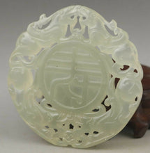 Load image into Gallery viewer, 10% OFF- Certified Natural Jadeite Emerald A*Jade HandCarved Dragon Pendant A1940