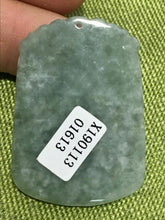 Load image into Gallery viewer, 10% OFF- Certified Natural Jadeite Emerald A*Jade HandCarved Rabbit Pendant 兔子1613