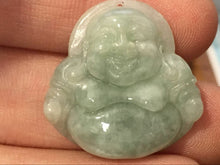 Load image into Gallery viewer, 10% OFF- Certified Natural Jadeite Emerald A*Jade HandCarved Buddha Pendant X2082