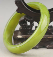 Load image into Gallery viewer, 10% OFF- 63/64/65mm Certified Natural Jadeite Emerald A*Jade HandCarved Bangle