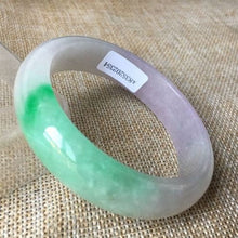 Load image into Gallery viewer, 10% OFF- 55/56/57mm Certified Natural 3 Color Jadeite Emerald A*Jade HandCarved Bangle x2354