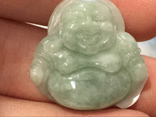 Load image into Gallery viewer, 10% OFF- Certified Natural Jadeite Emerald A*Jade HandCarved Buddha Pendant X2082