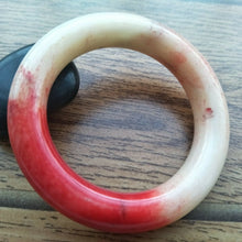 Load image into Gallery viewer, 10% OFF- 49/50/51mm Certified Natural Red Jadeite Emerald A*Jade HandCarved Bangle A006