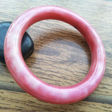 Load image into Gallery viewer, 10% OFF- 50/51/52mm Certified Natural Red Jadeite Emerald A*Jade HandCarved Bangle A000