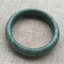 Load image into Gallery viewer, 10% OFF- 52/53/54mm Certified Natural Cloud Light Green Jadeite Emerald A Jade Bangle F319