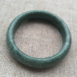 10% OFF- 52/53/54mm Certified Natural Cloud Light Green Jadeite Emerald A Jade Bangle F319