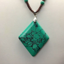 Load image into Gallery viewer, 10% OFF-  Certified Natural Turquoise HandCarved Woven beautiful Necklace 1940